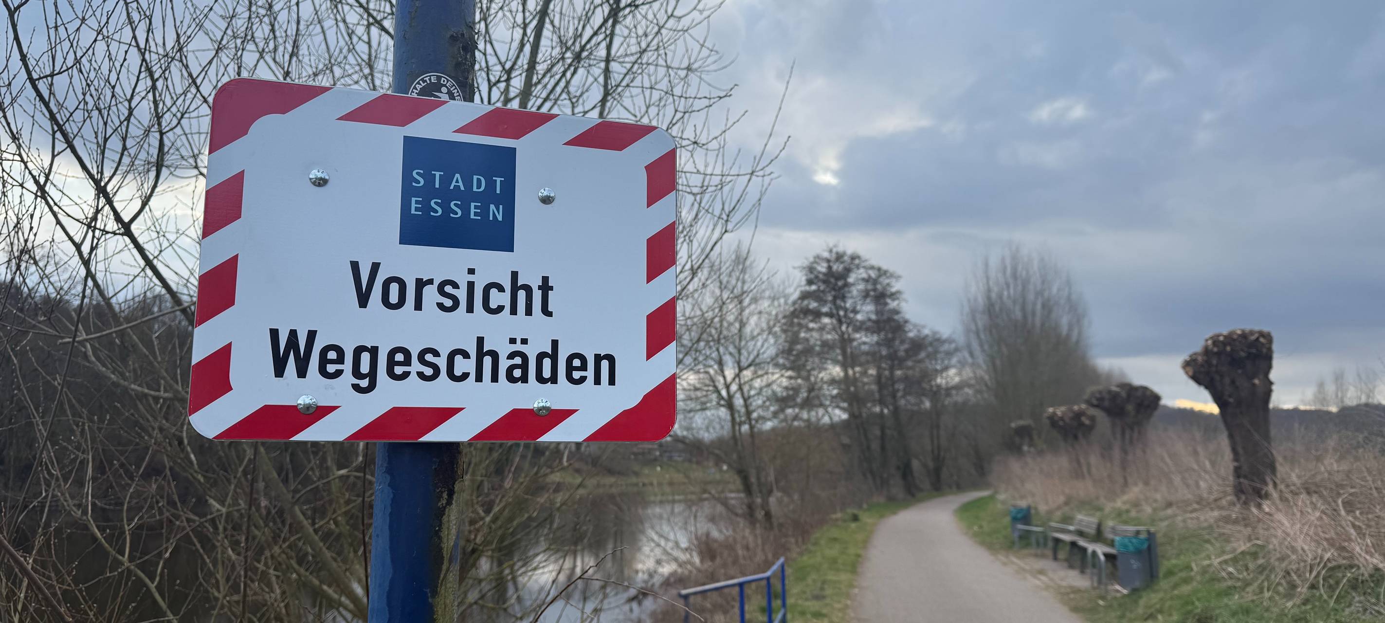 Schlaglochpisten in Essen? Radwege teils sehr schlecht