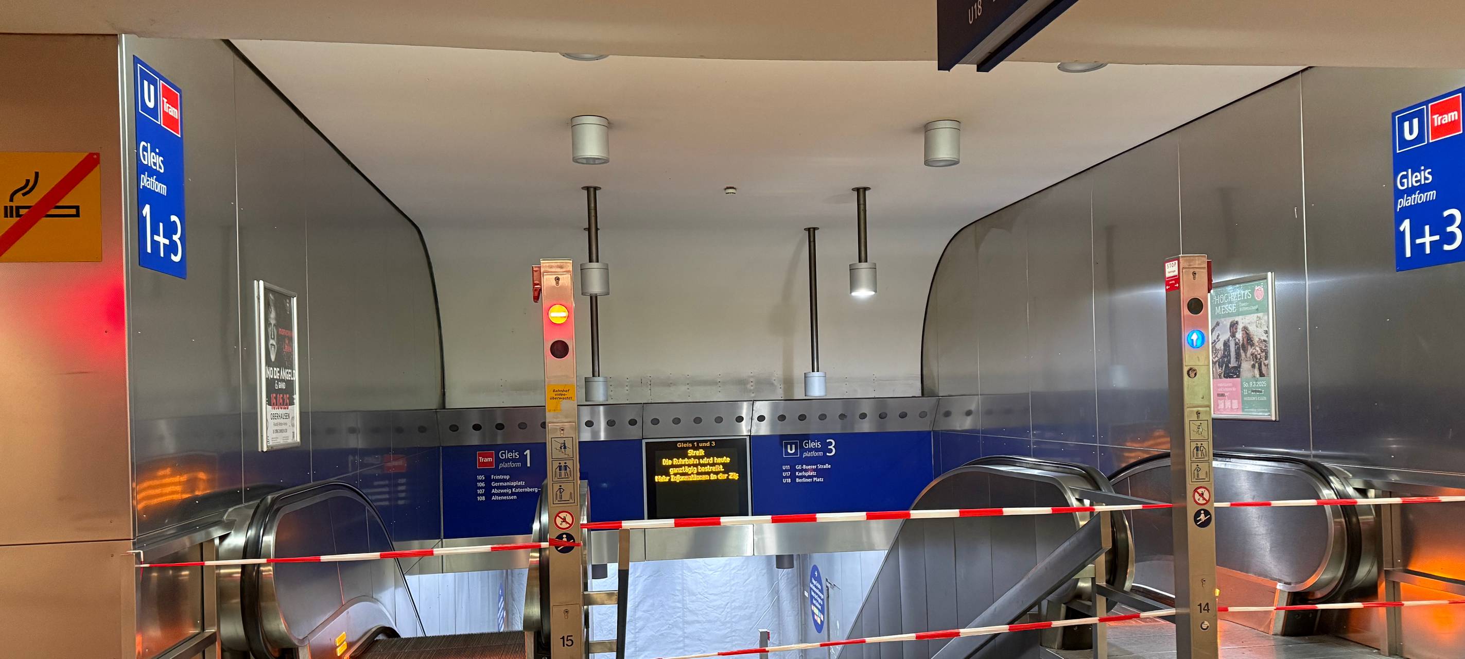 Große Streikwoche in Essen: Ruhrbahn, Stadt und vieles mehr betroffen