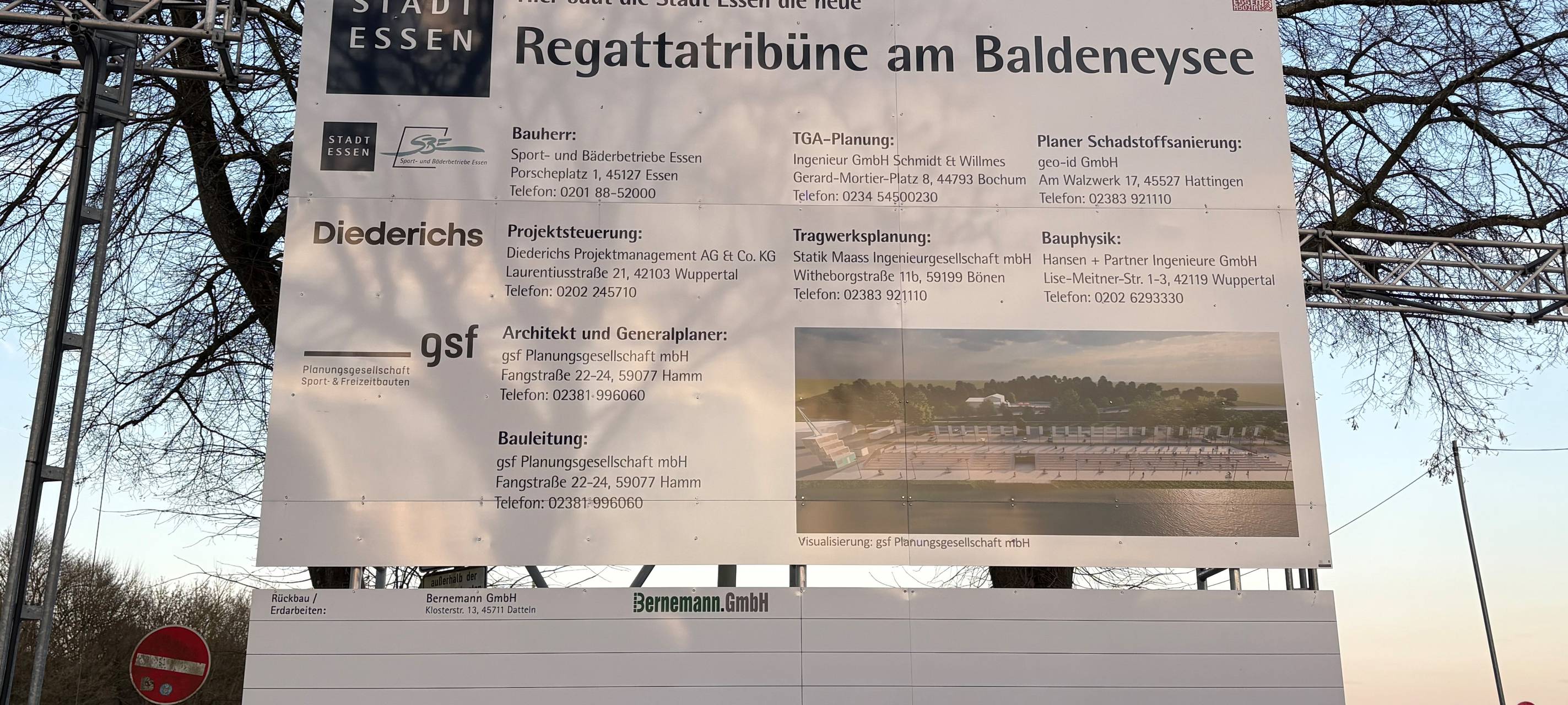 Stillstand auf Baustelle in Essen: Wann es weitergehen soll