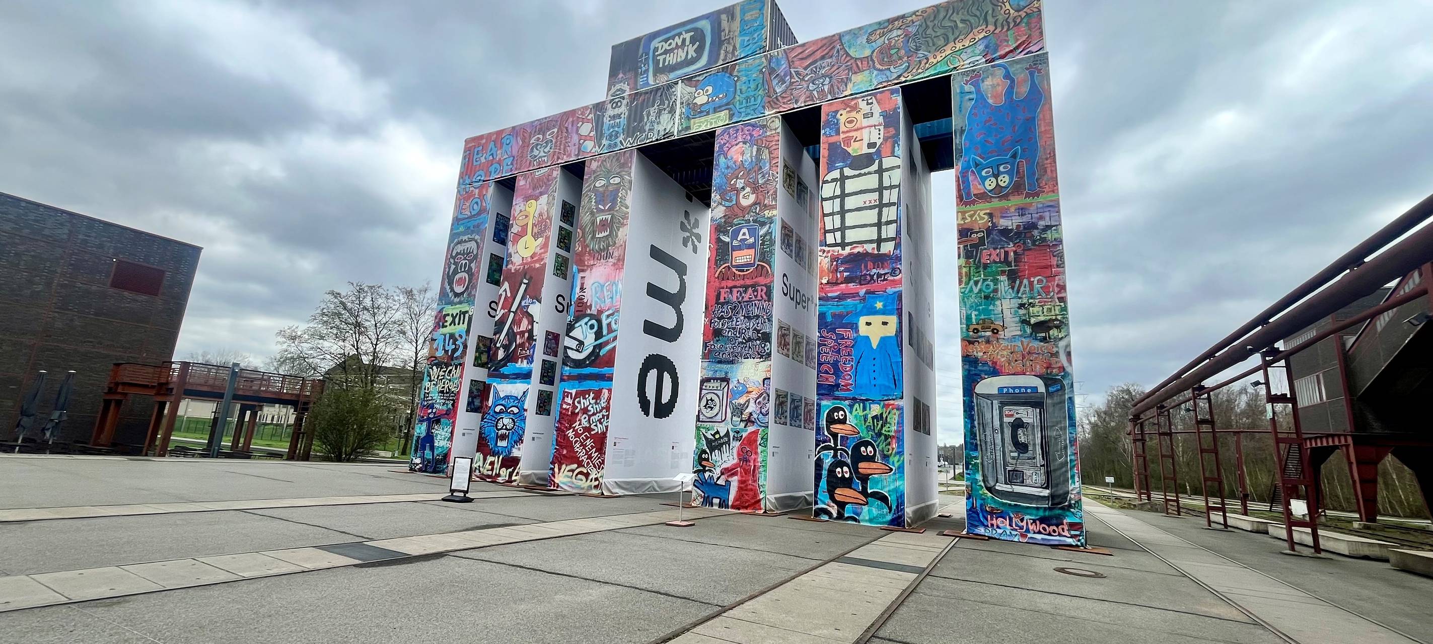 Von Essen nach Monaco - beliebtes Kunstwerk "Global Gate" zieht um