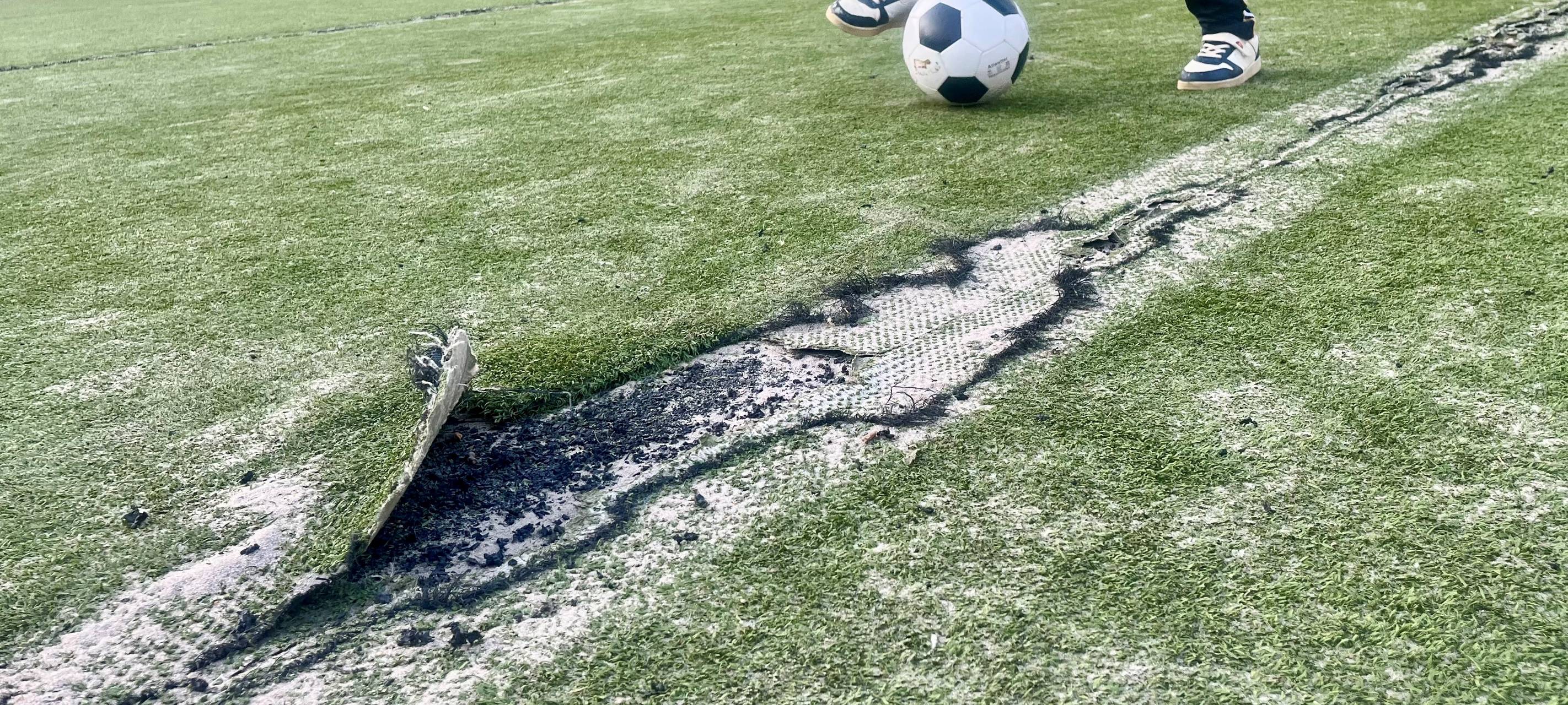 Absurdes aus Essen: Bolzenschneider am Bolzplatz