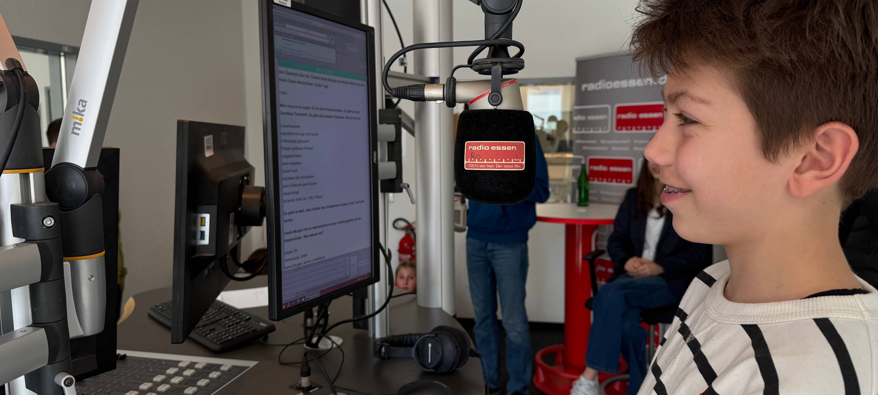 Girls und Boys Day bei Radio Essen: Einmal hinter die Kulissen blicken