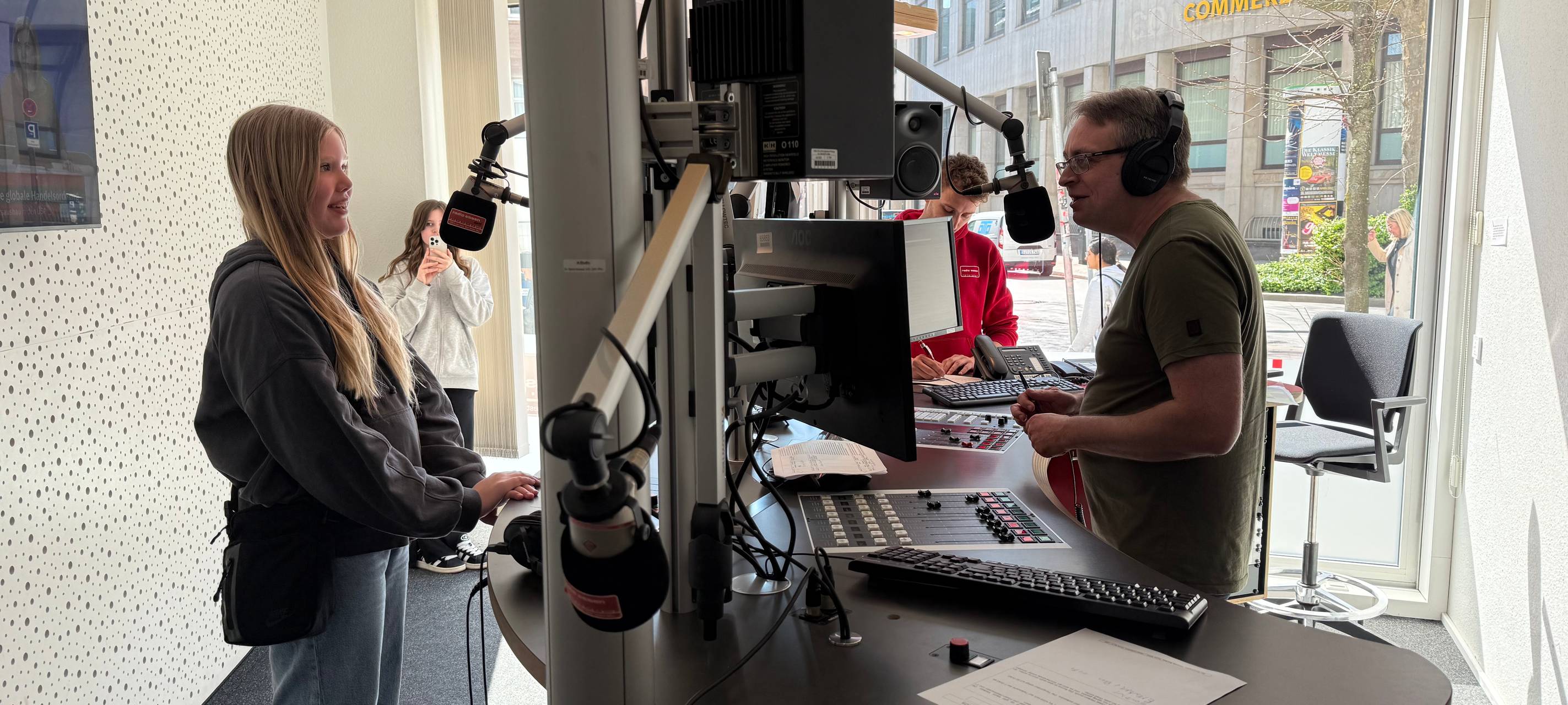 Girls und Boys Day bei Radio Essen: Einmal hinter die Kulissen blicken