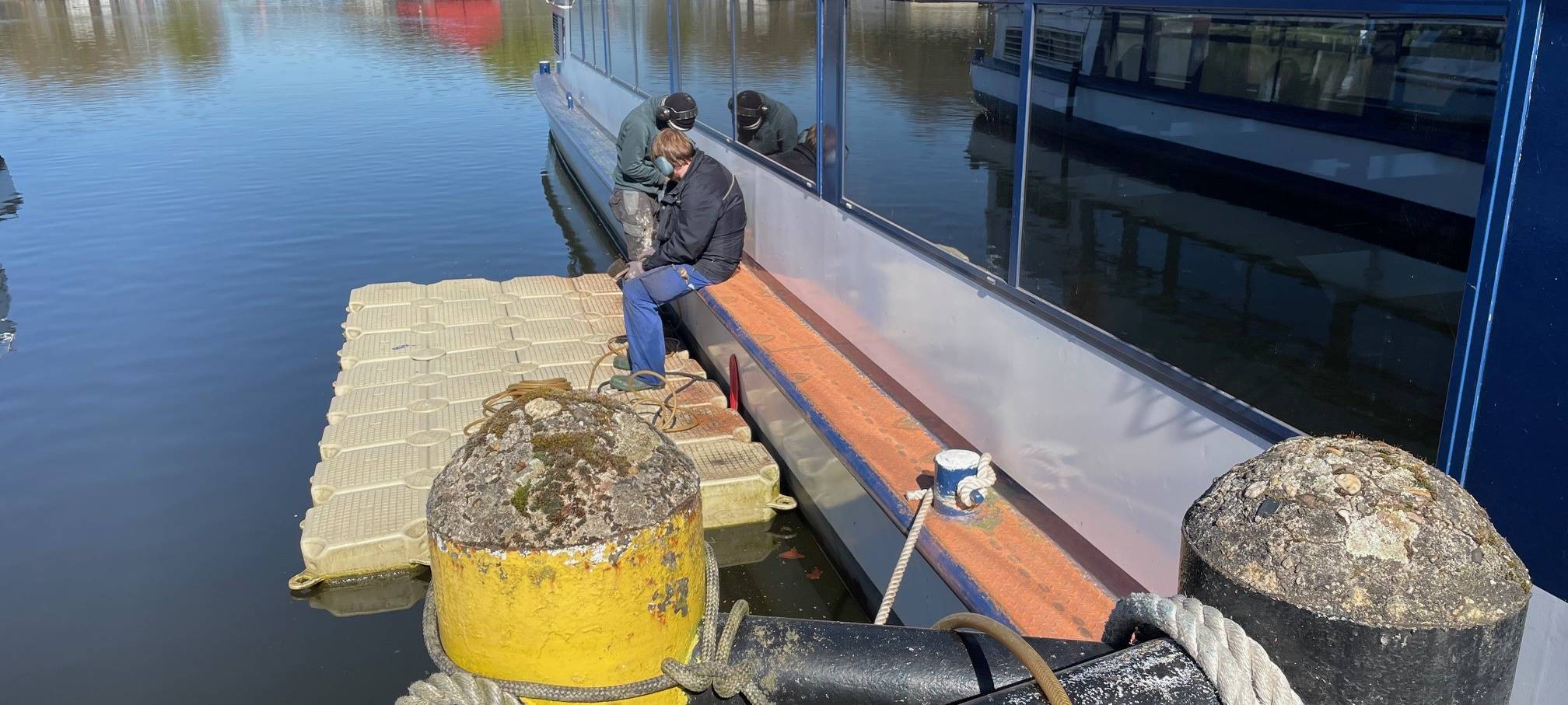 Weiße Flotte Essen macht sich startklar für die neue Saison