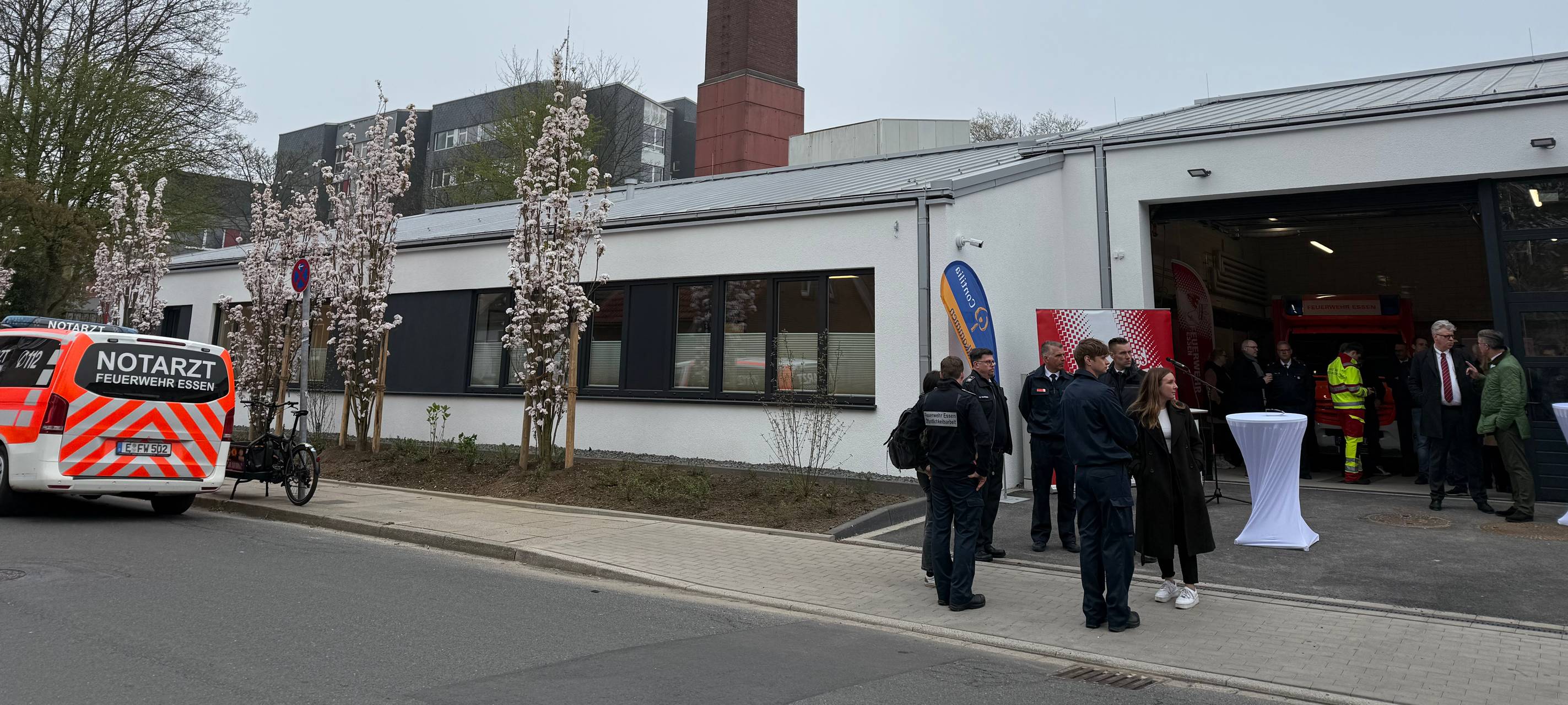 Neue Rettungswache in Essen eröffnet