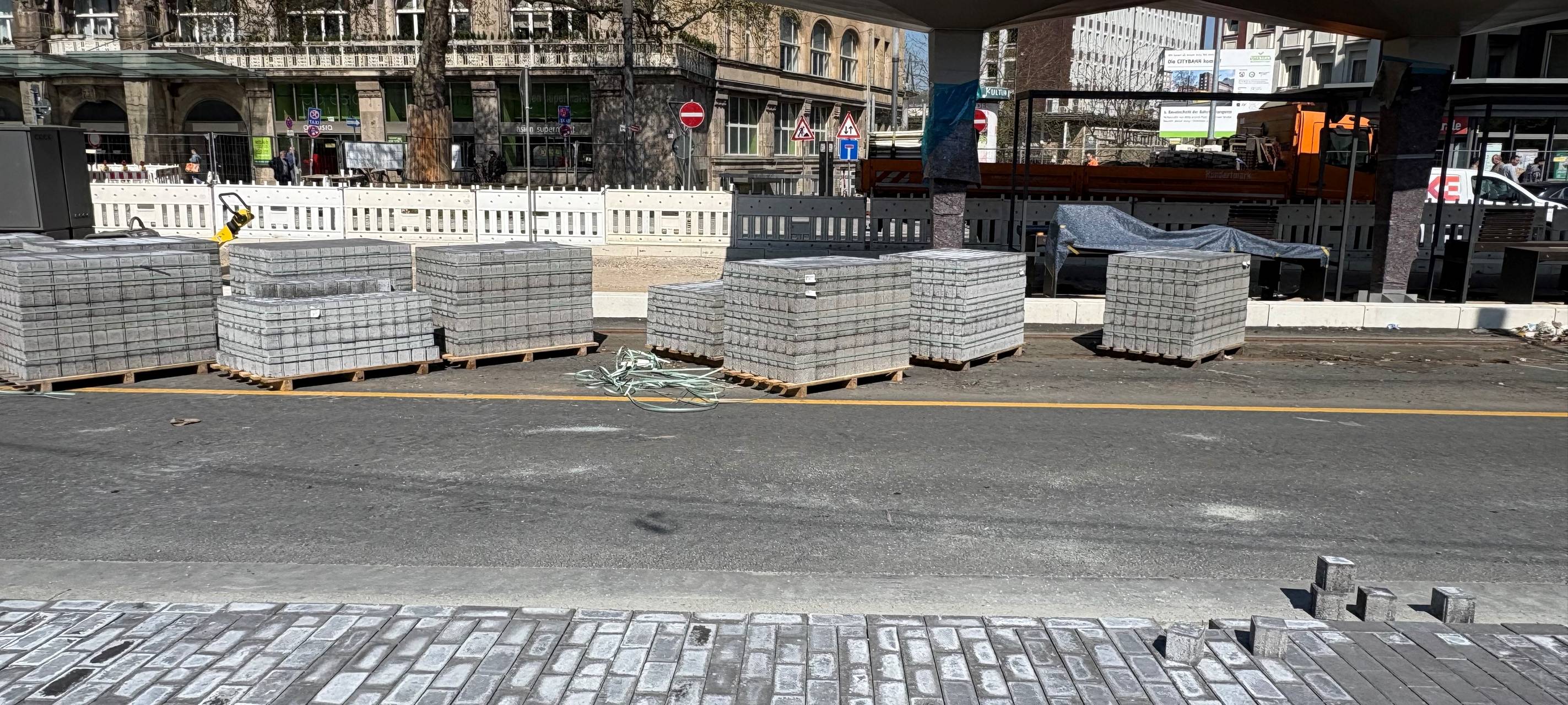 Citybahn in Essen - sichtbare Fortschritte und neue Probleme