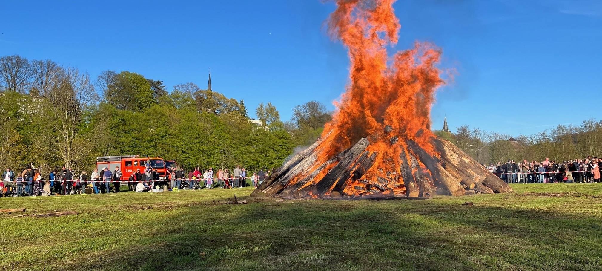 Osterfeuer in Essen: In Kettwig und Co wird gefeiert
