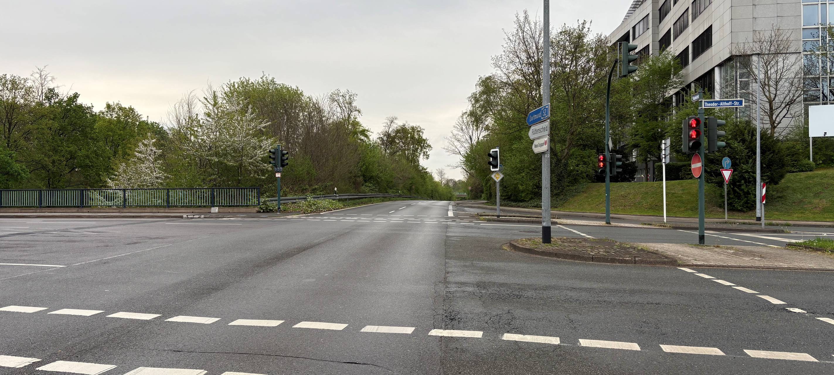 Große Bauarbeiten in Essen für Radfahrer