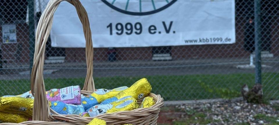 Frühe Osteraktion für Kinder in einem Stadtteil in Essen