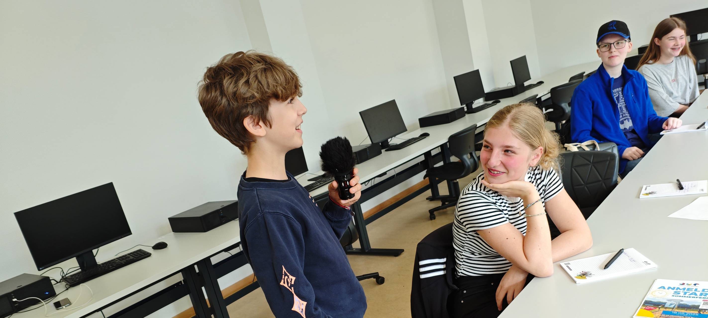 Radiocamp mit Radio Essen und der Junior Uni