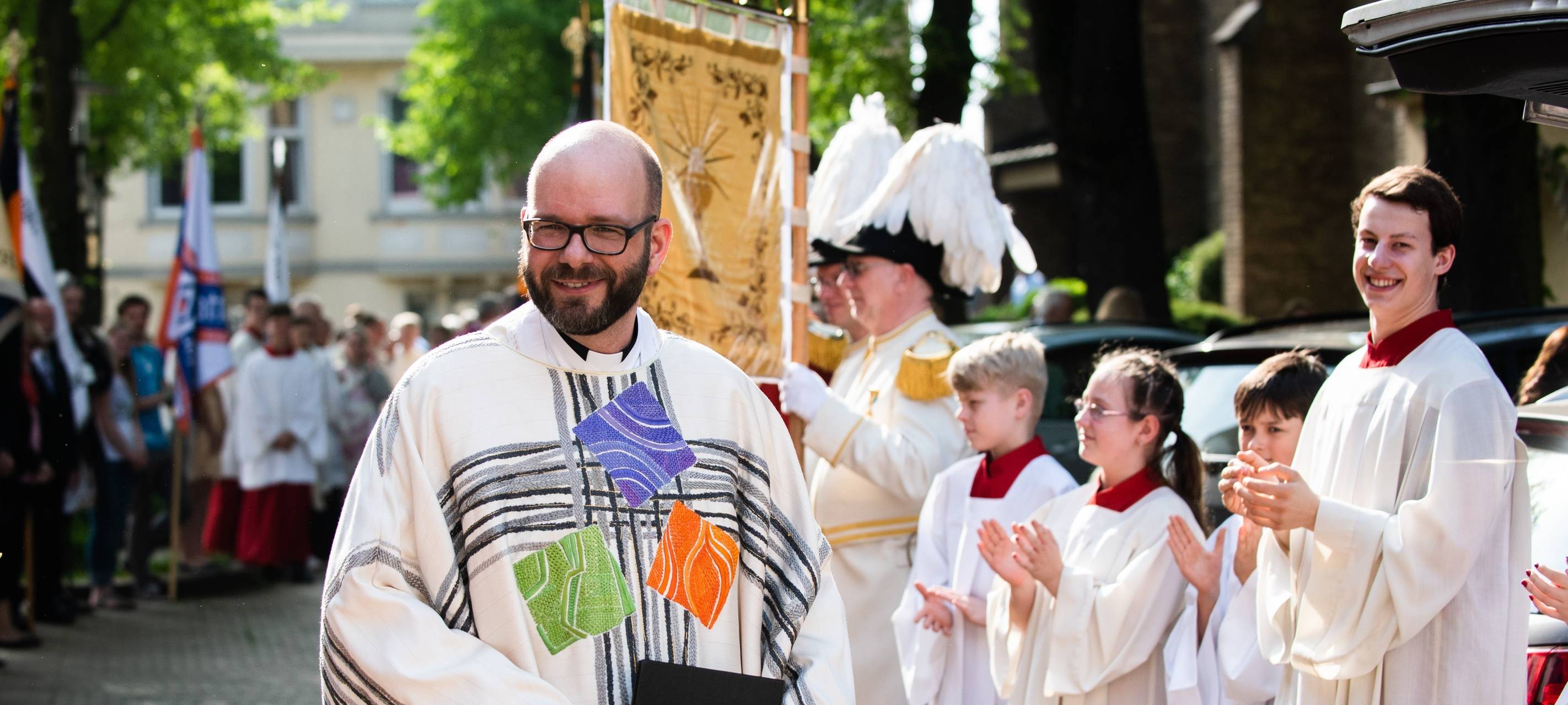 Pfarrer aus Essen verabschiedet Papst Franziskus in Rom