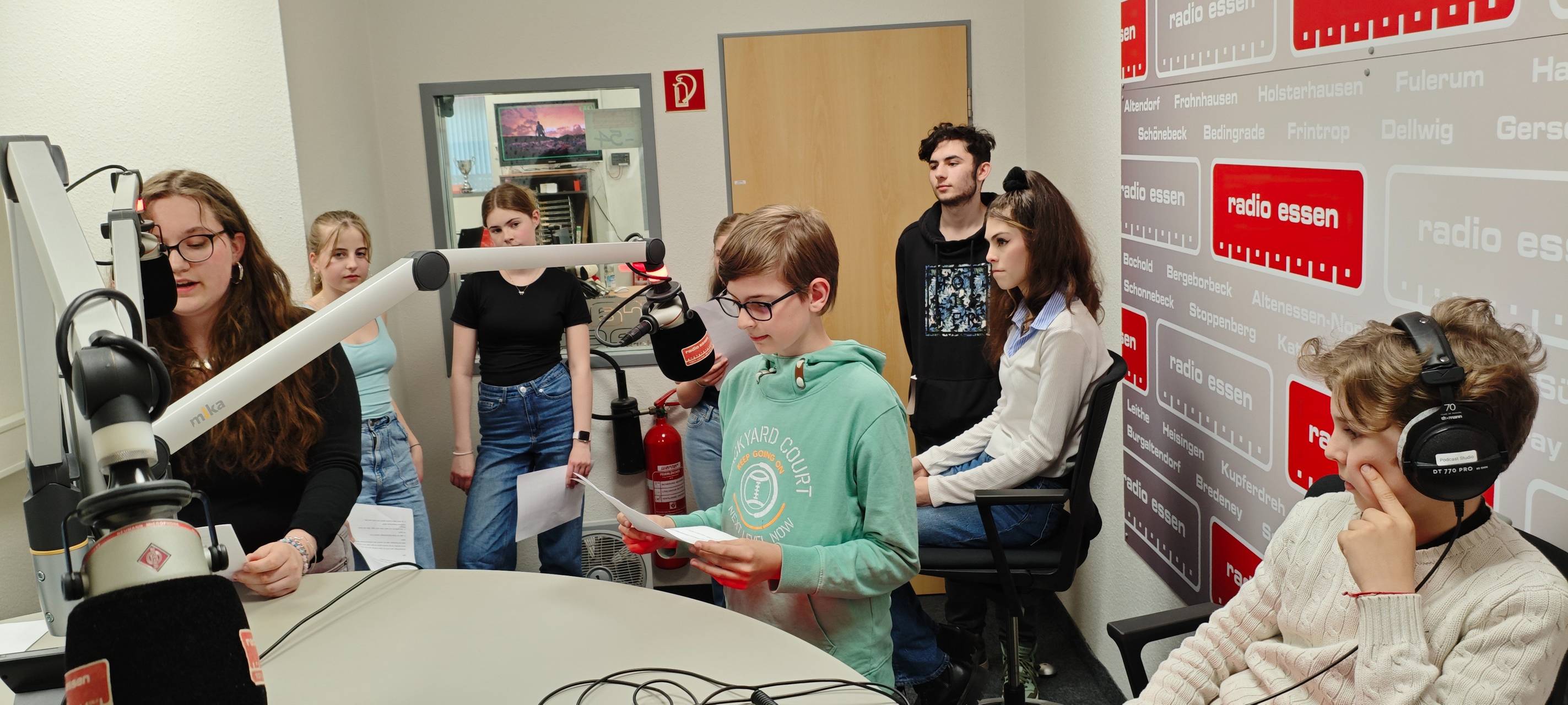 Radiocamp mit Radio Essen und der Junior Uni