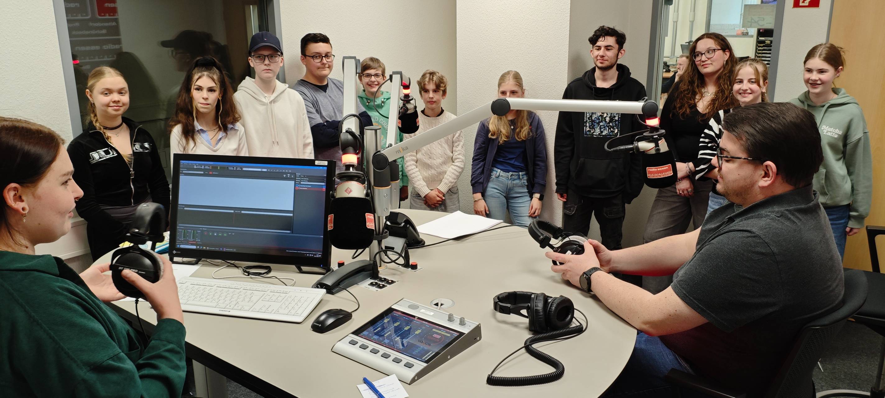 Radiocamp mit Radio Essen und der Junior Uni