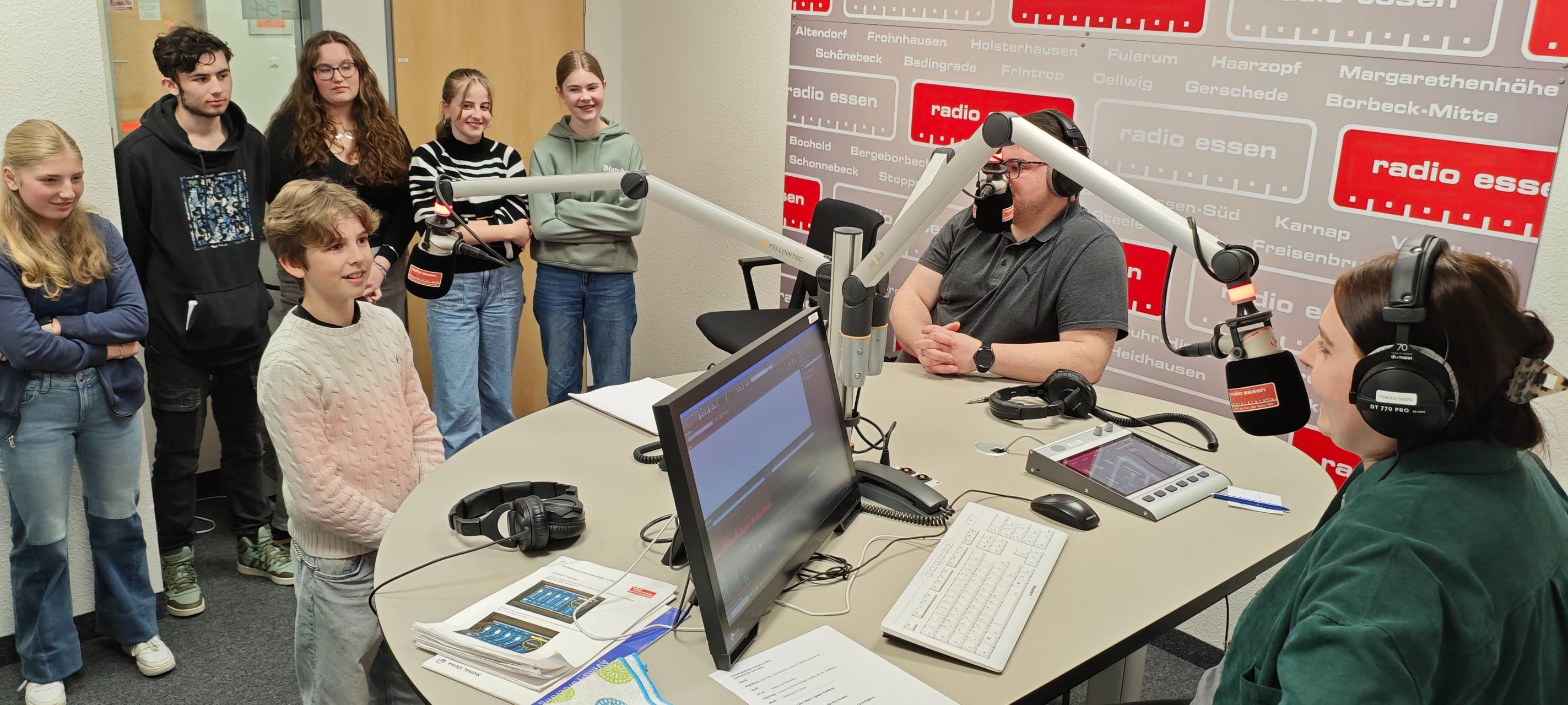 Radiocamp mit Radio Essen und der Junior Uni