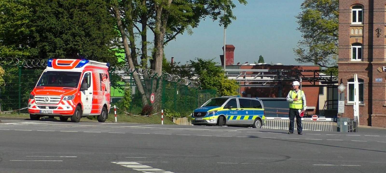 Umweltalarm in Essen: Chemikalie läuft aus
