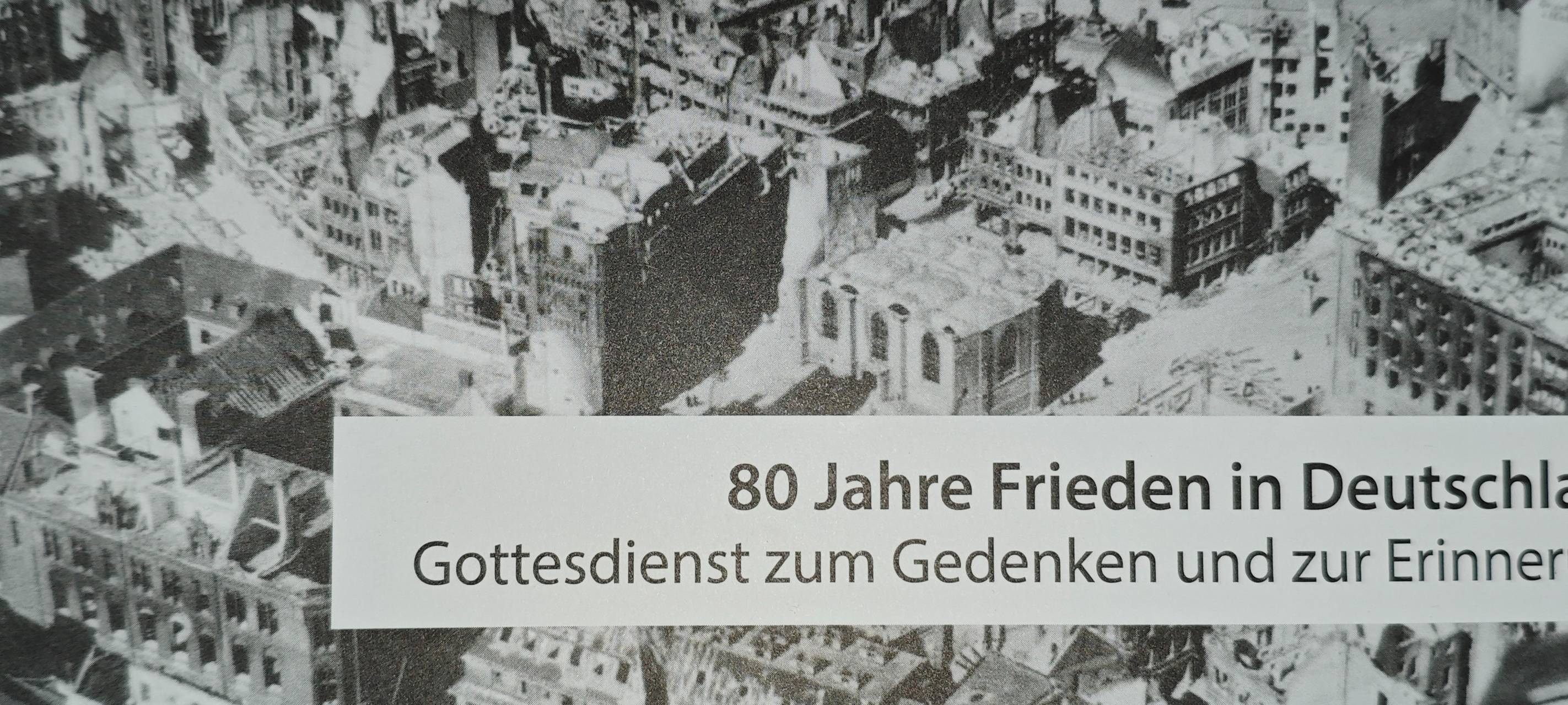 Ökumenischer Gottesdienst in Essen feiert 80 Jahre Frieden