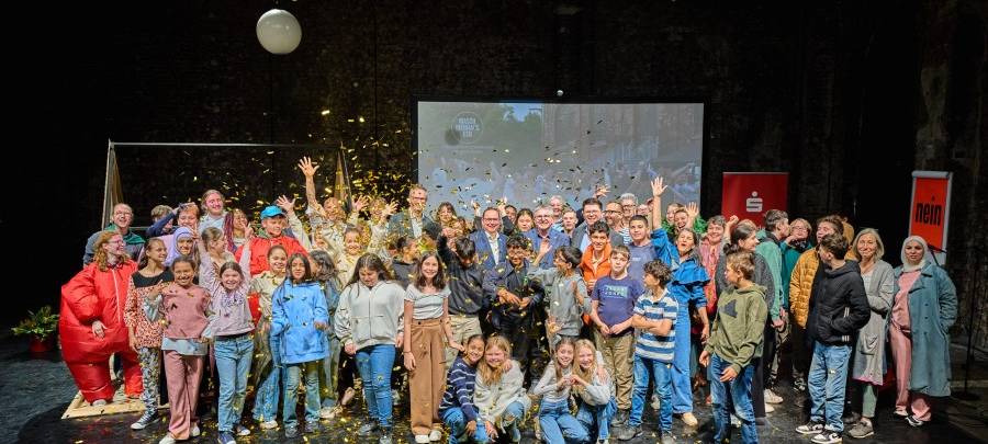 Vorstellung des Theater-Projektes "Zukunft.Zusammen.Bauen" für Kinder und Jugendliche im Essener Norden.