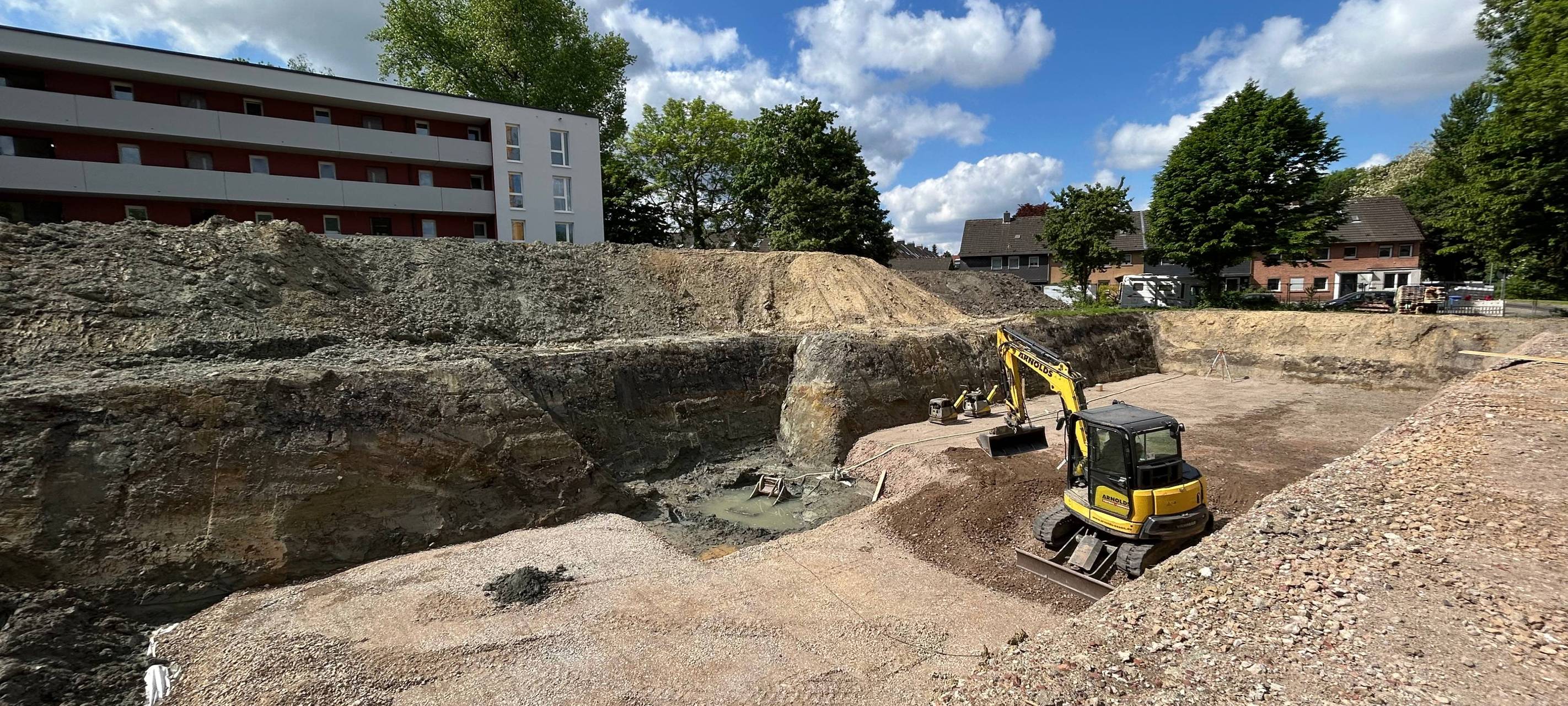 Quartier in Essen wächst - neue Wohnungen