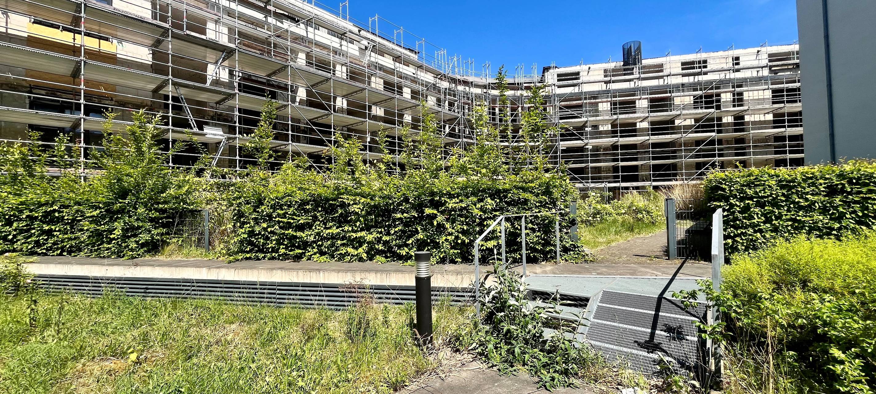 Drei Jahre nach Großbrand in Essen - Sanierung läuft