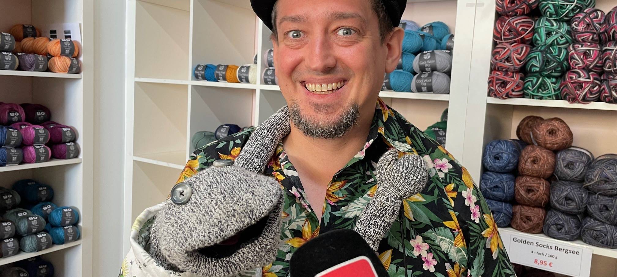 Premiere in Essen: Wolles Socken Disco