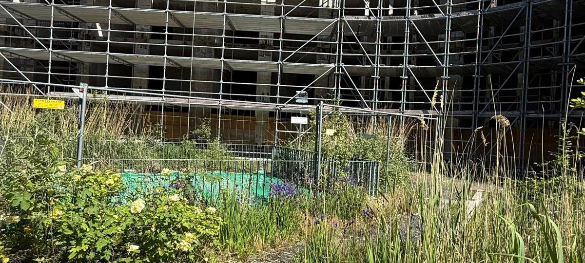 Drei Jahre nach Großbrand in Essen - Sanierung läuft