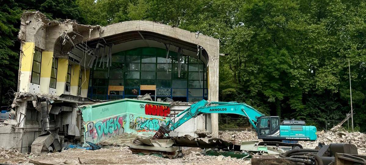 Altes Bad in Essen wird abgerissen