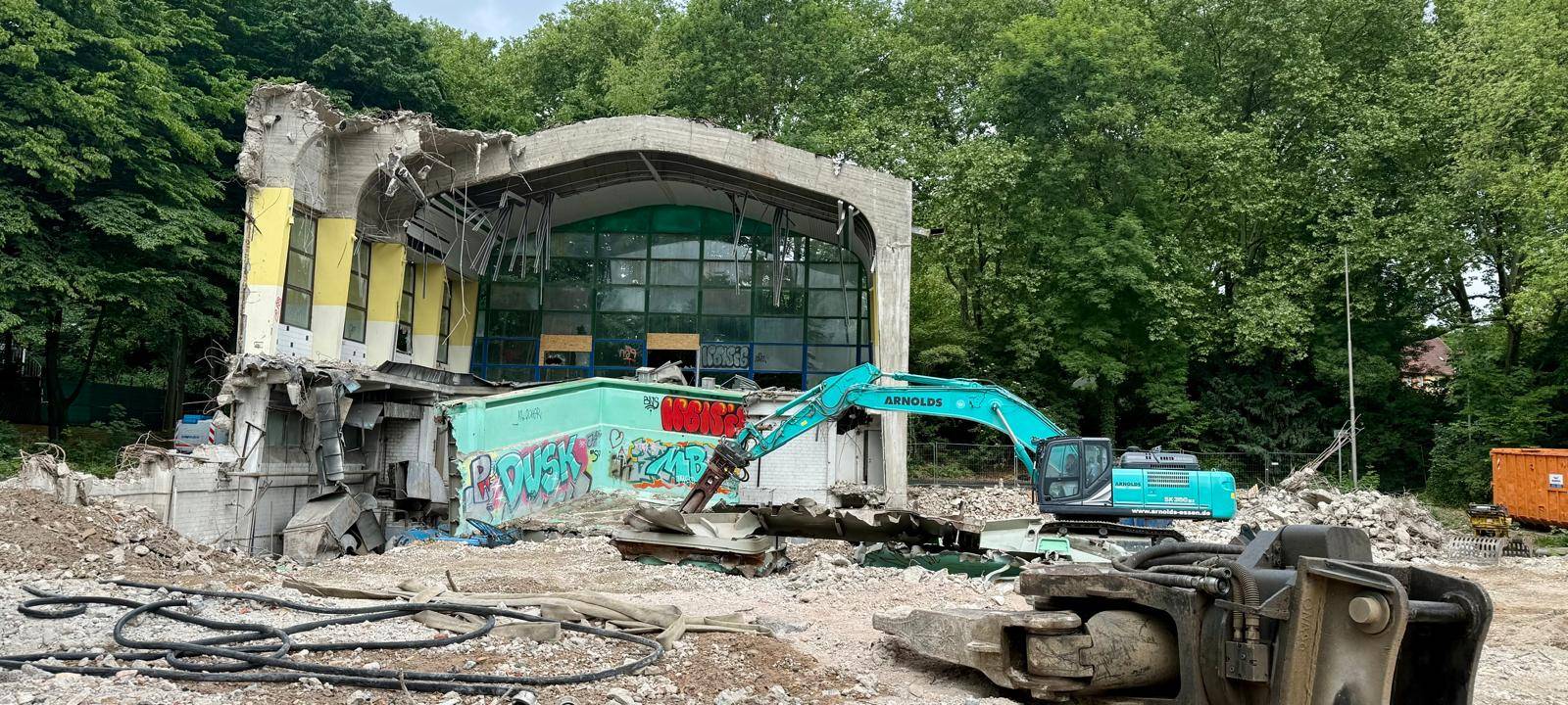 Altes Bad in Essen wird abgerissen