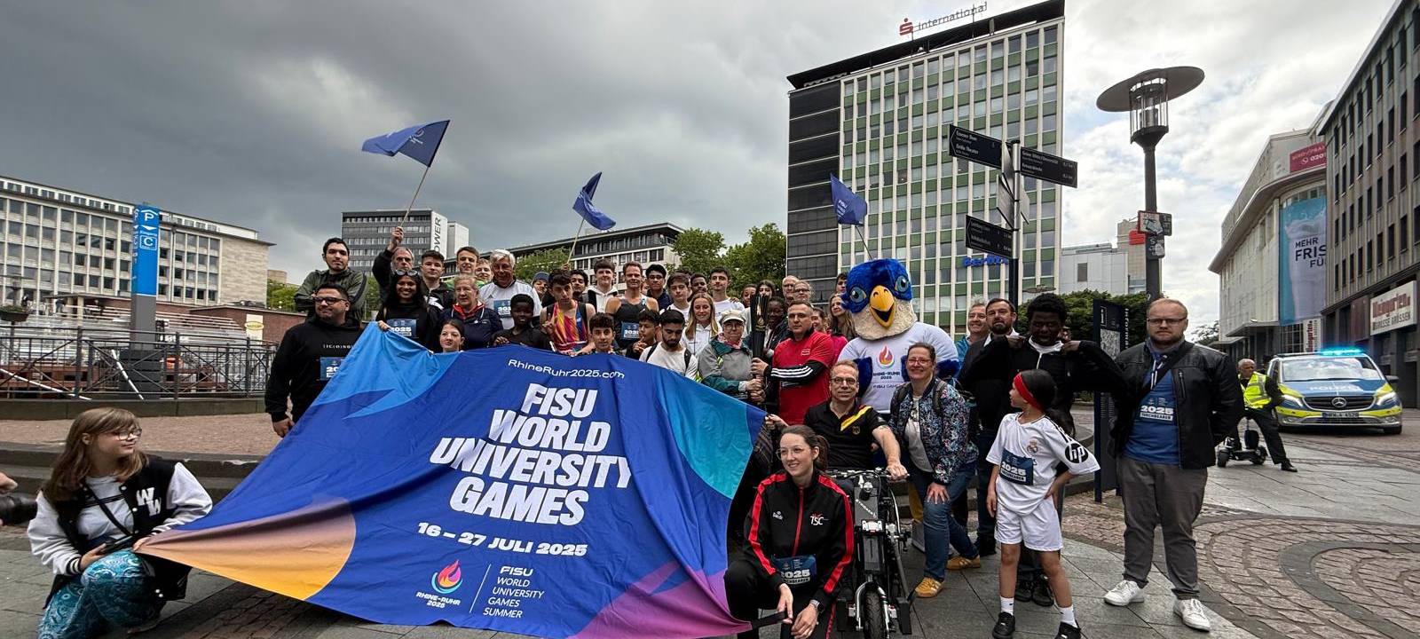 Fackellauf durch Essen: World University Games kommen näher