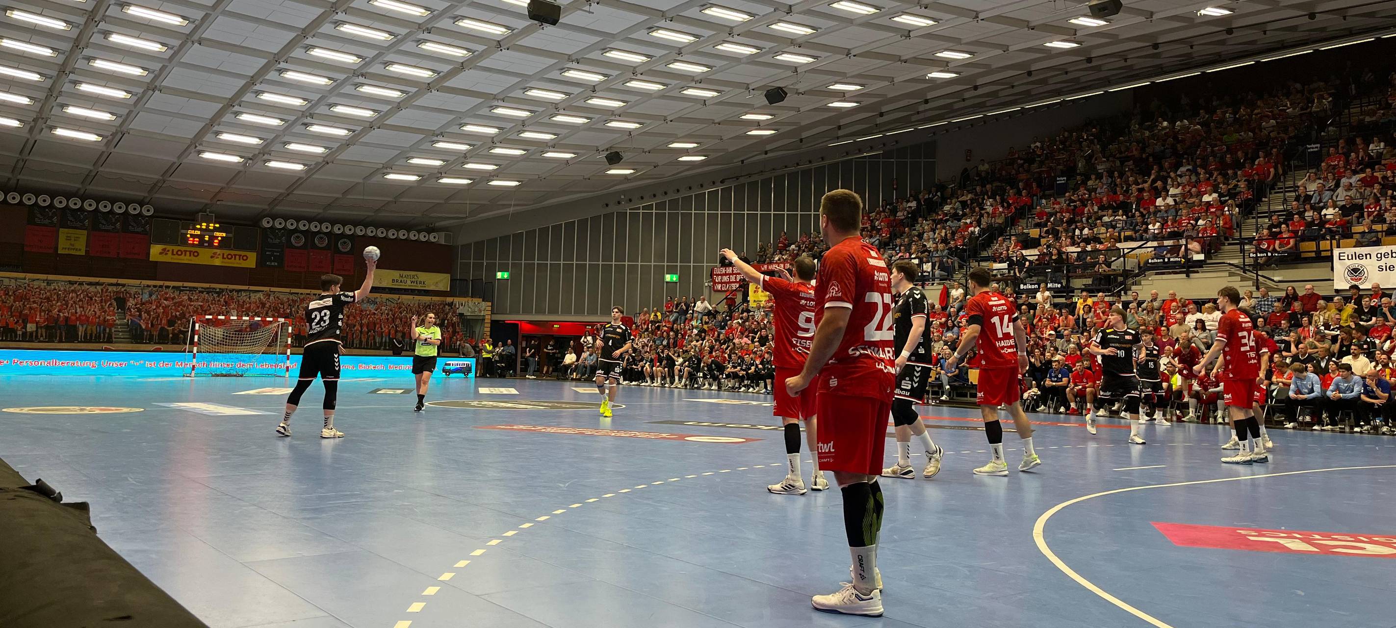 TUSEM Essen kämpft in Ludwigshafen um wichtige Punkte im Abstiegskampf der 2. Handball-Bundesliga.