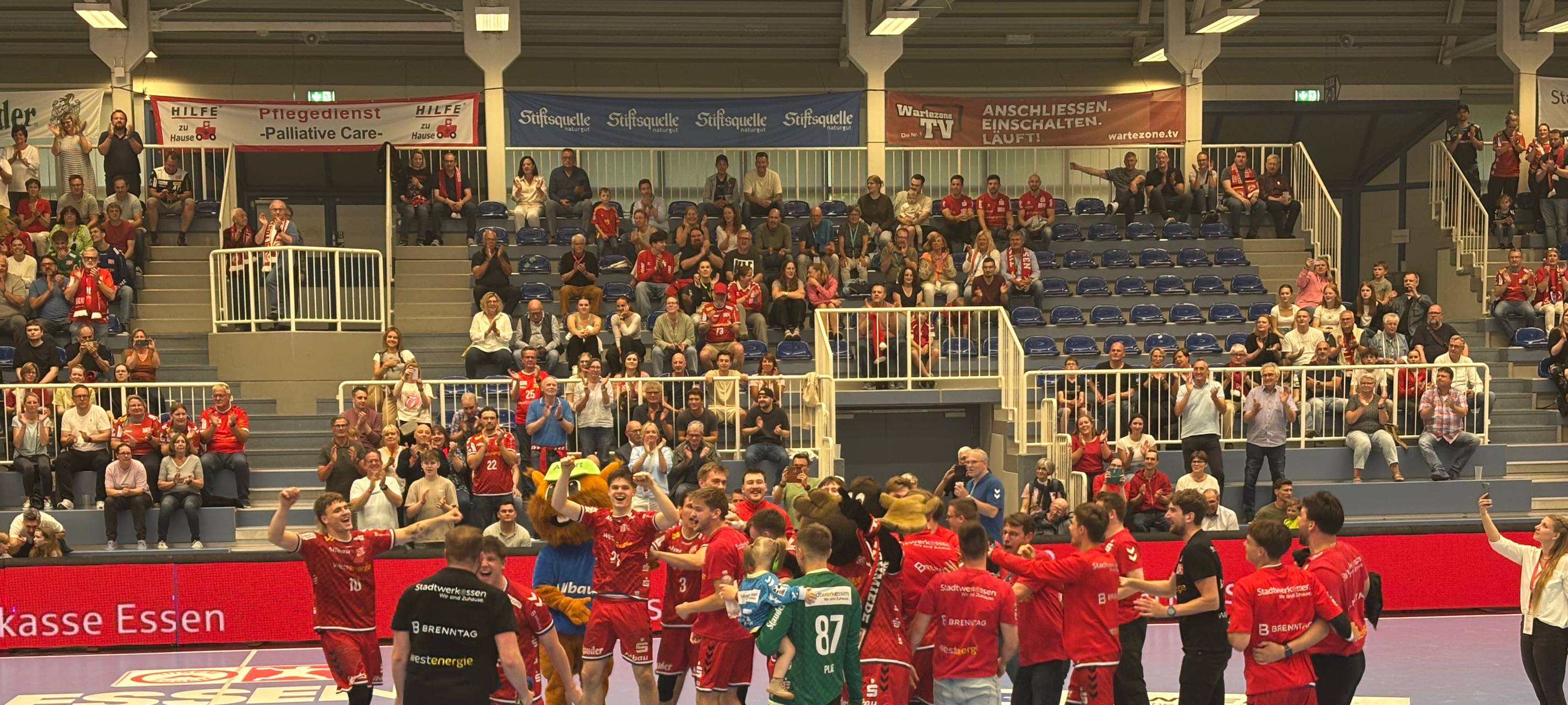 Der TUSEM Essen bleibt in der 2. Handball-Bundesliga.