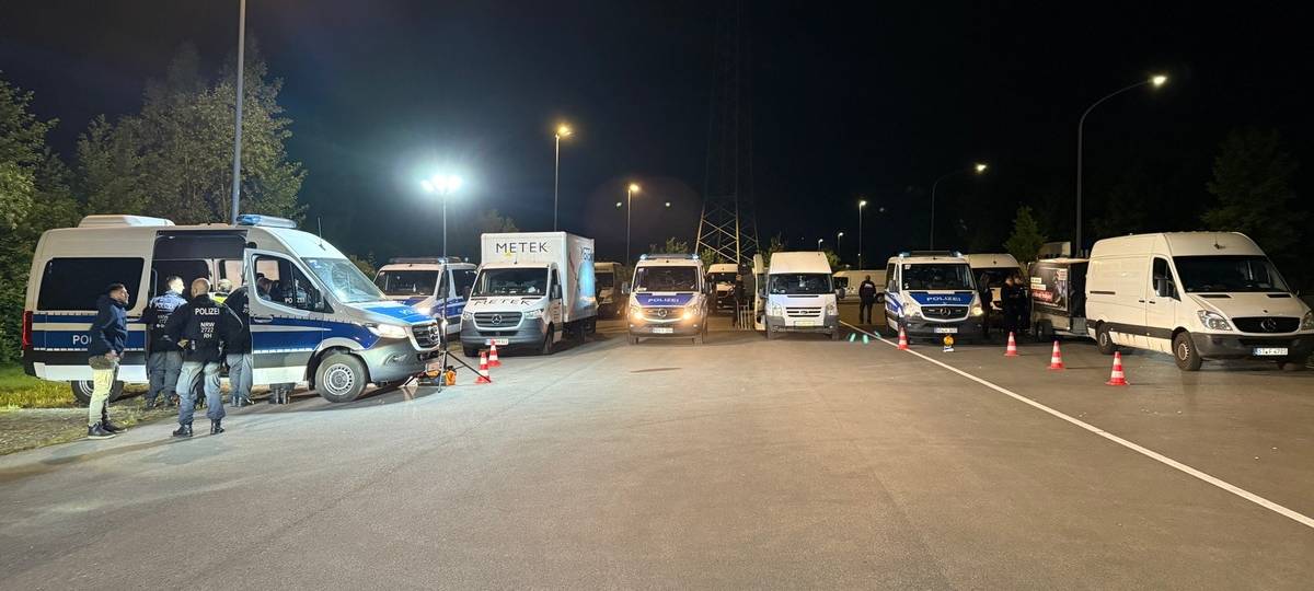 Große Kontrolle am Sulterkamp – über 100 Fahrzeuge und Personen überprüft