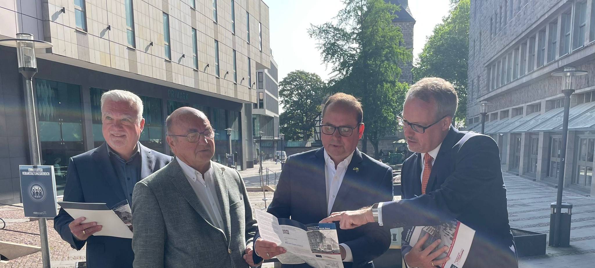 Denkmalpfad in Essen erneuert und mit digitalen Features