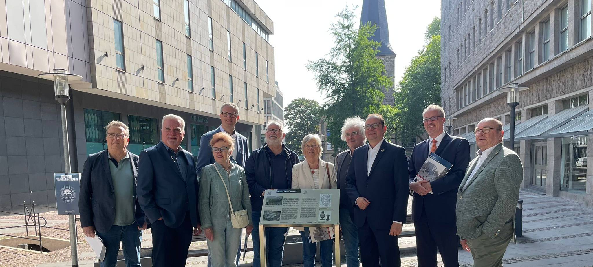 Denkmalpfad in Essen erneuert und mit digitalen Features