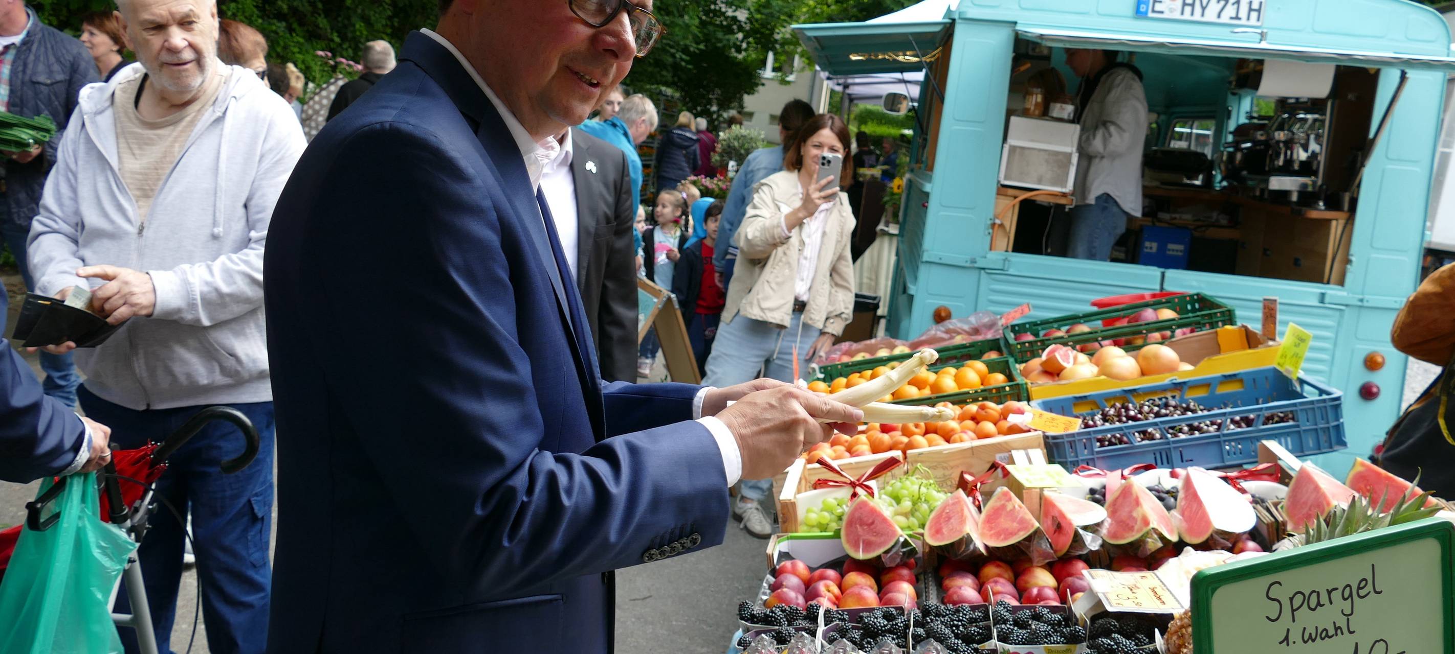 Wochenmarkt in Essen: Neue Nahversorgung für Stadtteil ohne Supermarkt