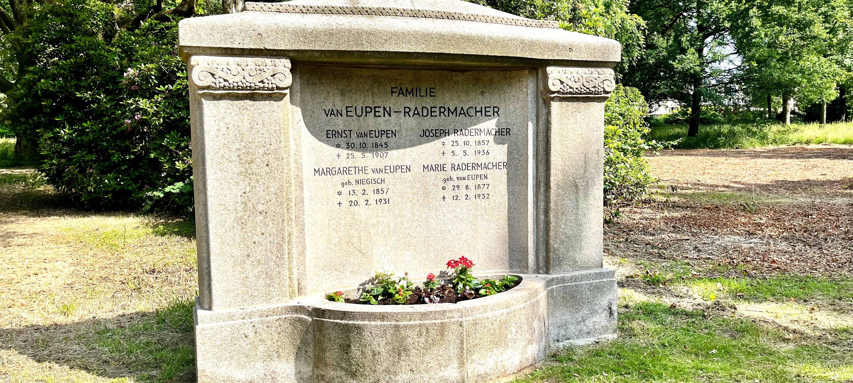 Besonderer Grabstein in Essen gerettet