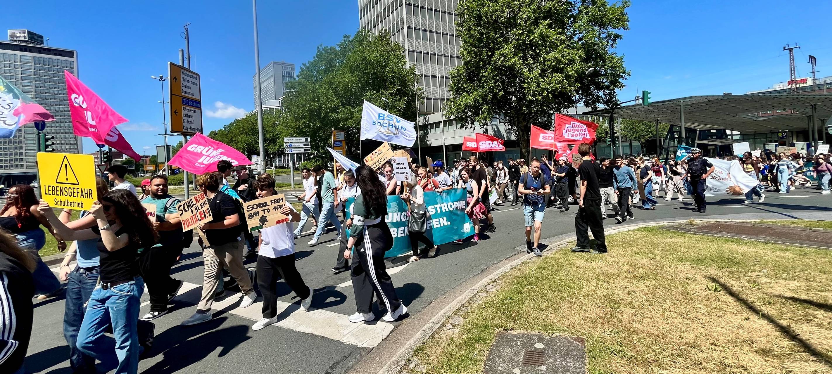 Bildungsproteste in Essen