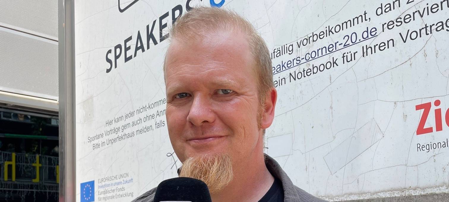 Wissenschaftler slamen in Essen in der Weststadthalle