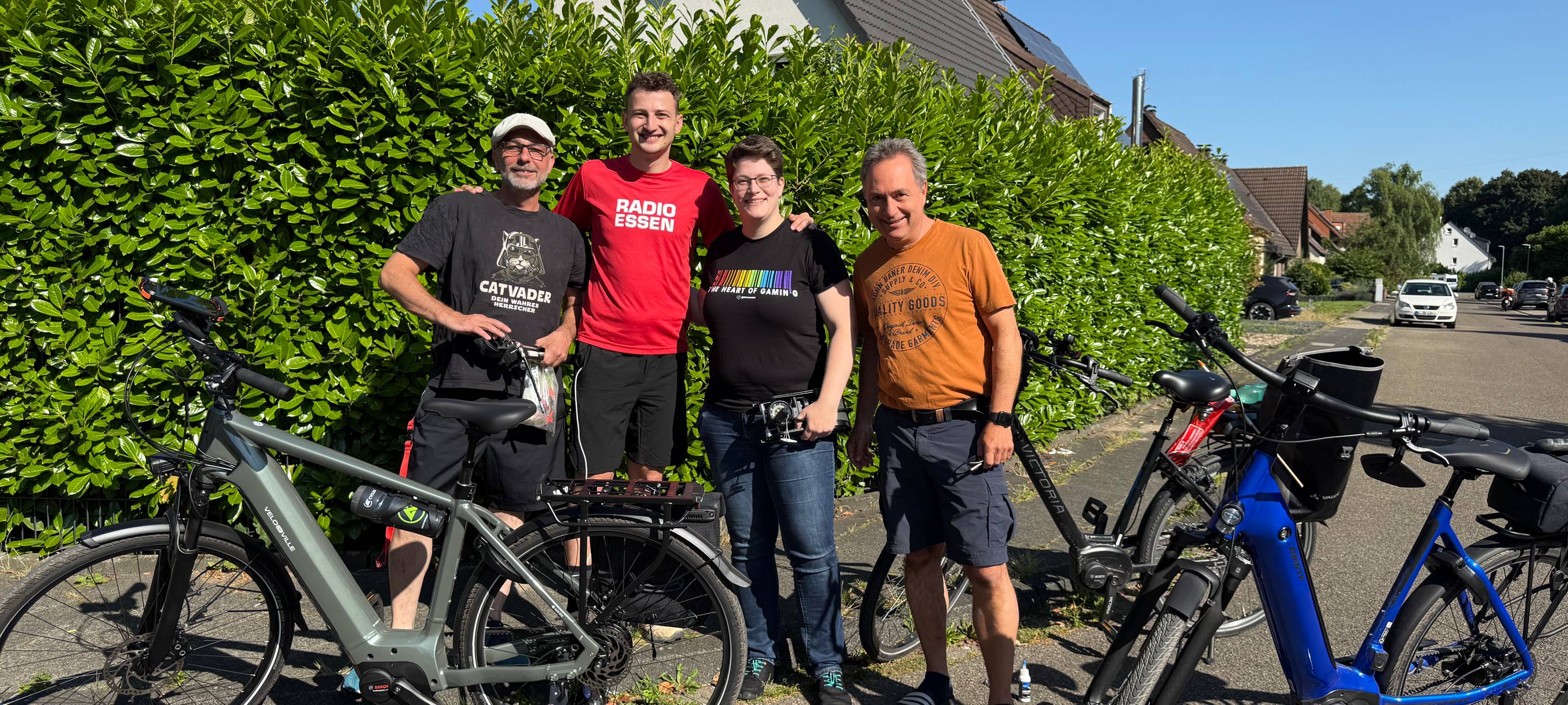 Die Radio Essen-Fahrradwette: In 80 Kilometern um die Stadt