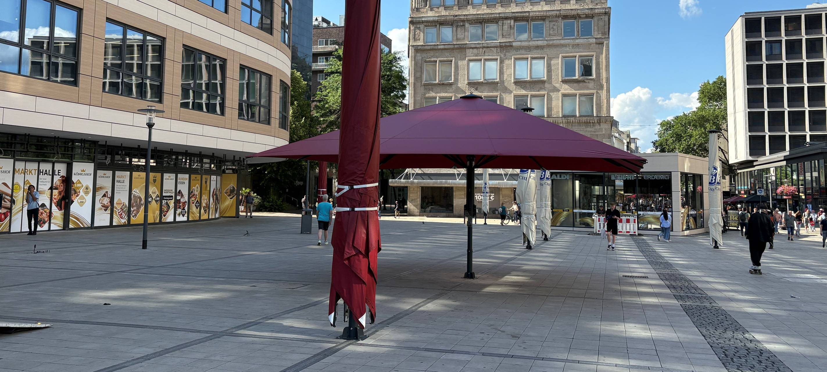 Pop-up-Biergarten in Essen - Probe für neues Brauhaus