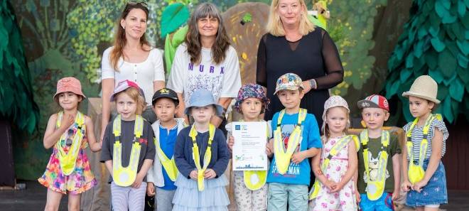 Schulen und Kitas in Essen schützen das Klima