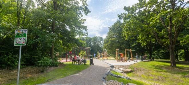 Neuer Spielplatz in Essen eröffnet