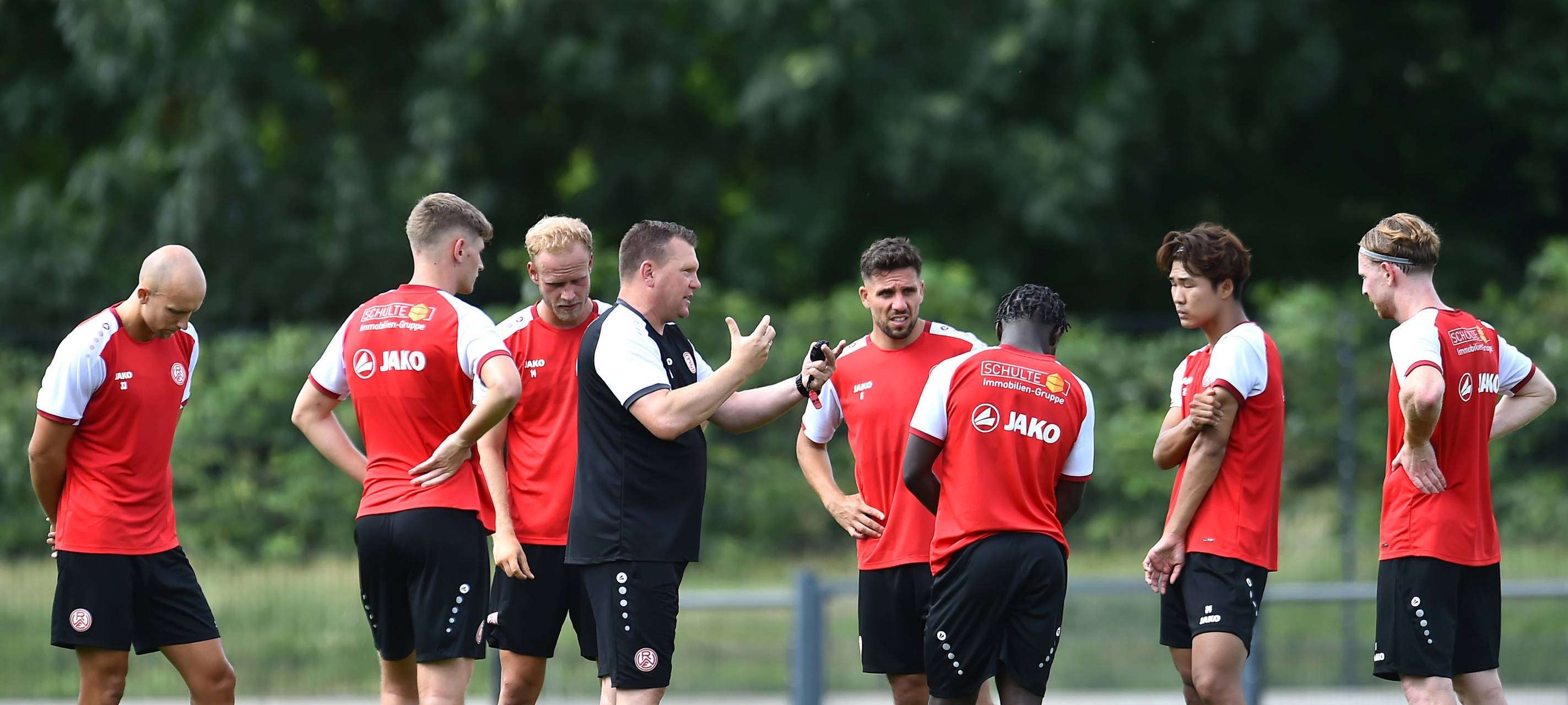 Rot-Weiss Essen im Trainingslager - Radio Essen ist dabei