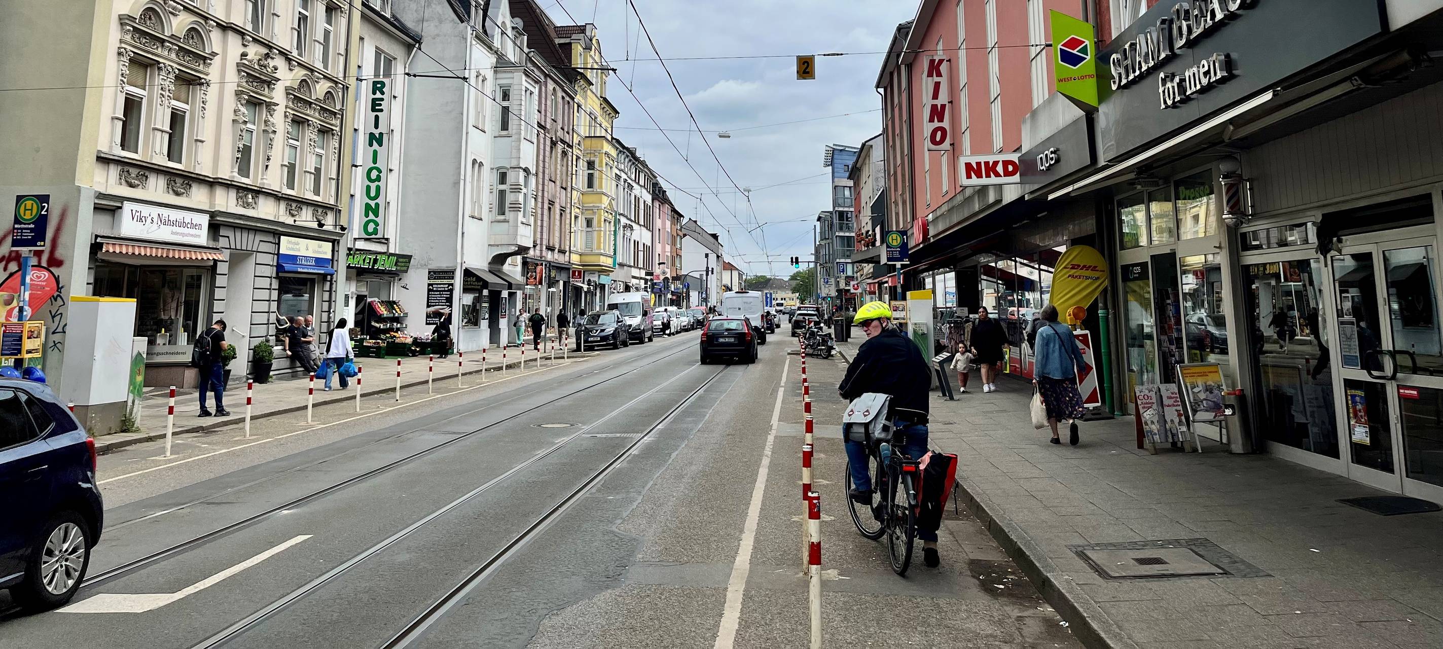 Große Baustelle in Essen - Steeler Straße wird umgebaut