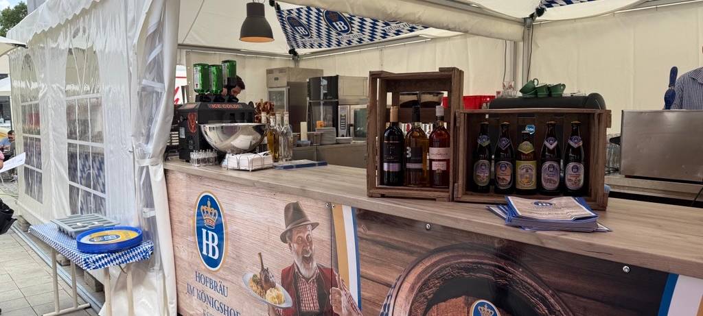 Pop-up-Biergarten in Essen eröffnet
