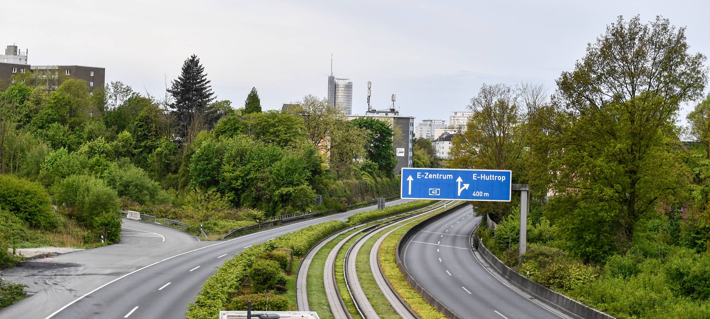 A40 rund um Essen wieder frei