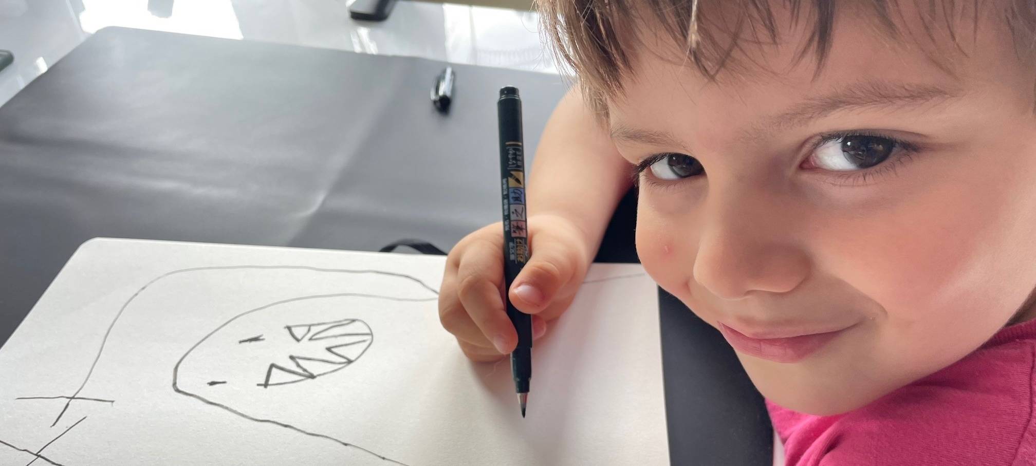 Cartoons aus Essen: Michael Holtschulte zeichnet Werke vom Sohn