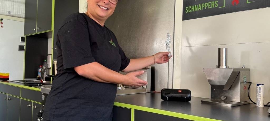 Radio Essen-Check an Schnappers Grillkasten