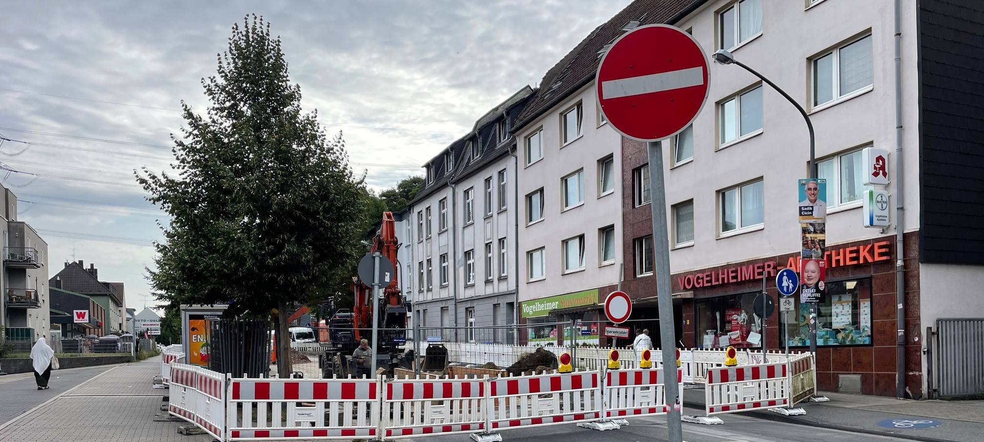 Straßensperrung in Essen - "Kanal wird in Rente geschickt"