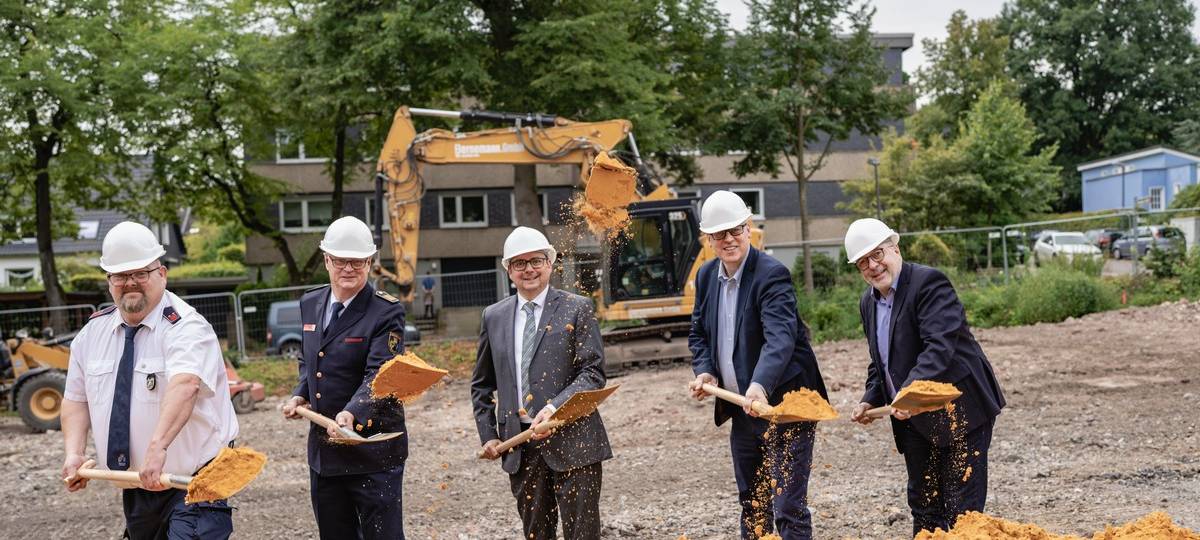 Neue Feuerwache in Essen - Bau gestartet