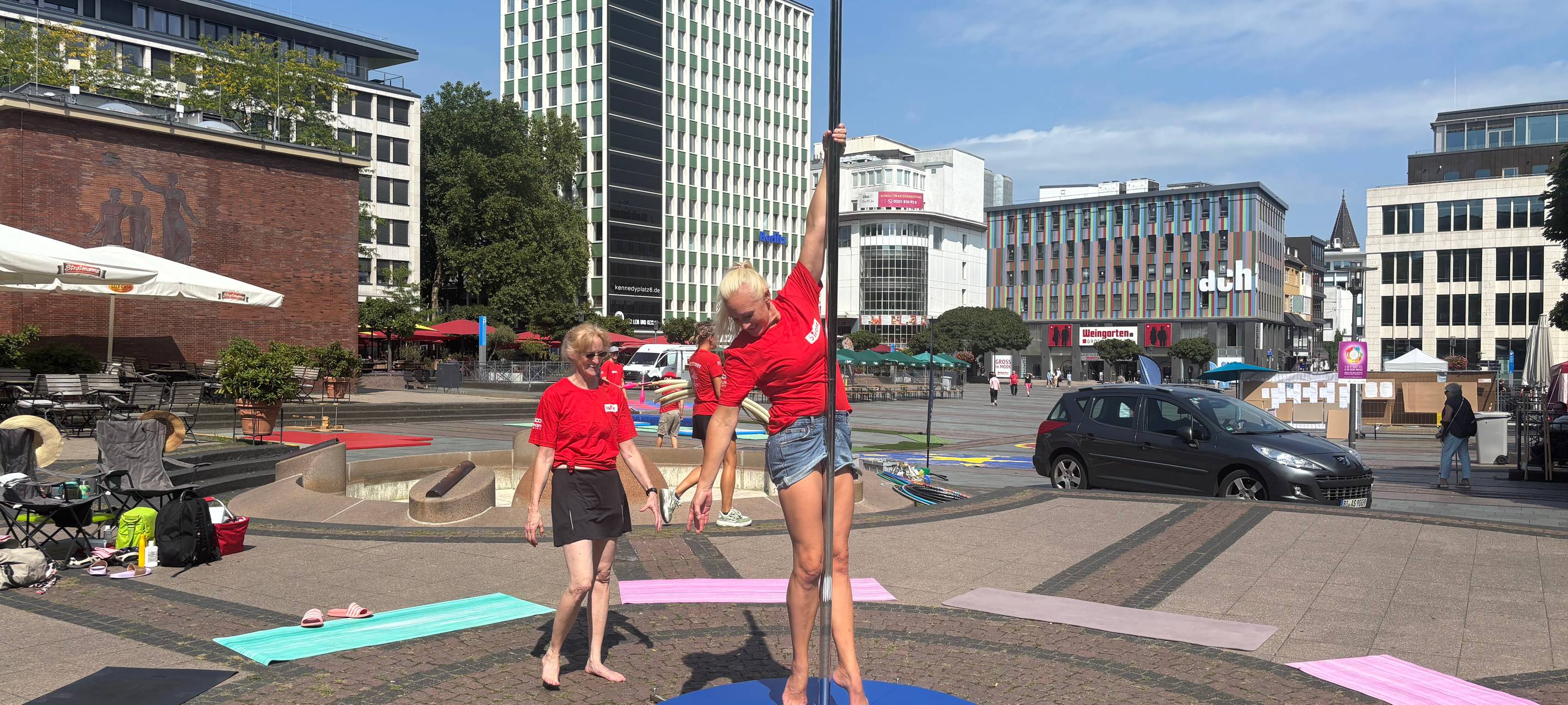 Essen feiert Straßenkunst: hautnah erleben und mitmachen